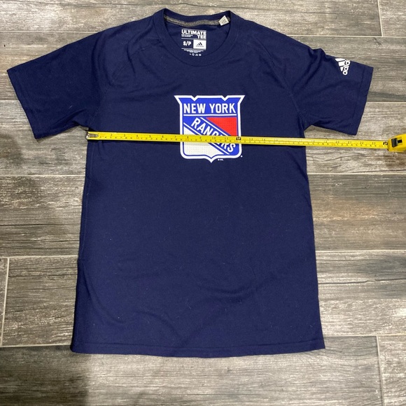 Adidas NHL NY RANGERS HOCKEY TEE -LIKE NEW  men’s small - Picture 4 of 9